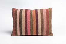 Picture of Large Cushion Mouflon Multi Colour Stripe