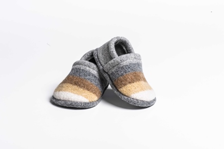 Picture of Baby Shoes Uniform/Mouflon Wide Stripe