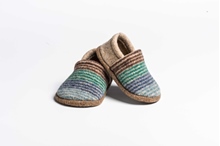 Picture of Baby Shoes Denim/Privet Deck Stripe
