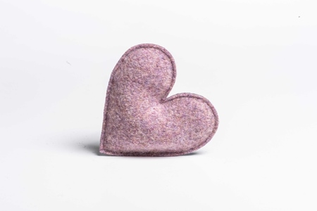 Picture of Lavender Heart Blossom/Grey