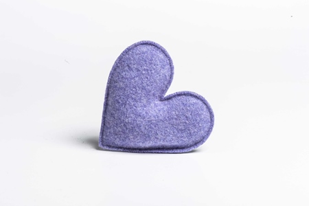 Picture of Lavender Heart Thistle/Grey